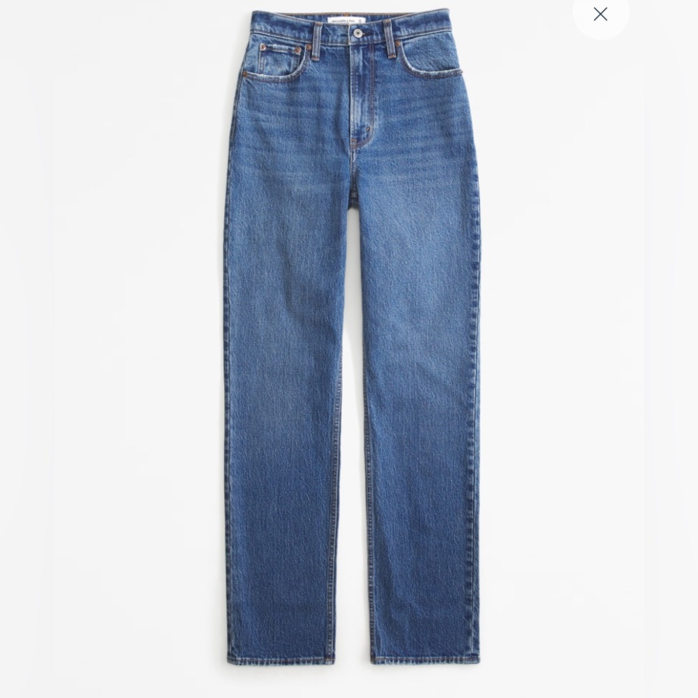 Abercrombie ultra high rise 90s jeans